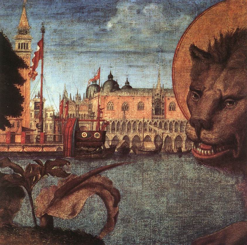 The Lion of St Mark (detail)